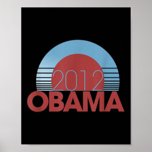 2012 Obama Retro Vintage Poster