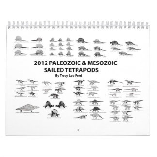 2012 Paleozoïsche en mesozoïsche schelpdieren Kalender