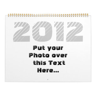 2012 Personaliseerbare Kalender