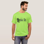 2012 Personeelszaken-Lime Green T-shirt (Voorkant volledig)