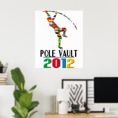 2012: Pole Vault Poster (Thuiskantoor)