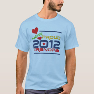 2012 Proud Grandpa T-shirts en cadeaus