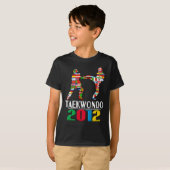 2012: Taekwondo T-shirt (Voorkant volledig)
