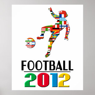 2012: Voetbal Poster