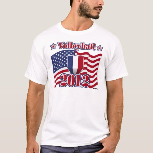 2012 Volleybal T-shirt (Voorkant)