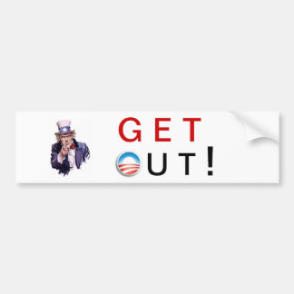 2012 Wegwezen Bumpersticker