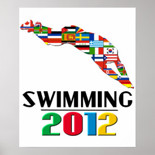 2012: Zwemmen Poster