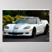 2013 60ste Jubileum C6 Corvette ZR1 Poster (Voorkant)