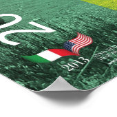 2013 Année de la culture italienne Italie affiche (Coin)