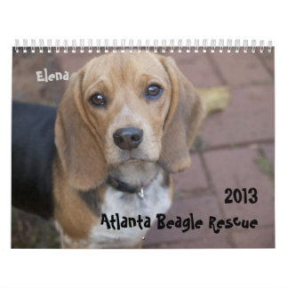 2013 Atlanta Beagle Rescue Calendar Kalender