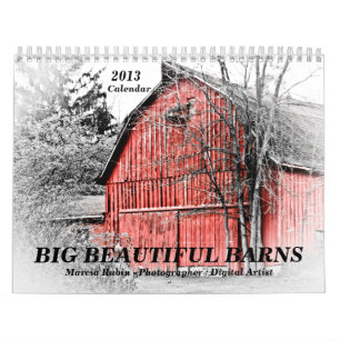 2013 Big Old Barns kalender