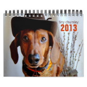 2013 calendrier de teckel - chumley minuscule (Protection)