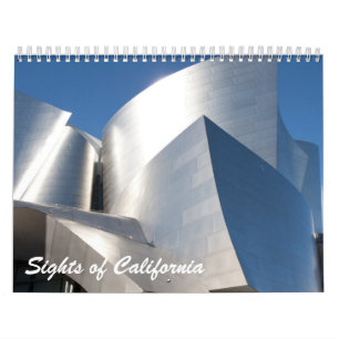 2013 calendrier - vues de la Californie