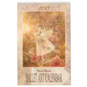 2013 de Kalender van de Kunst van het Ballet
