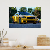 2013 Dodge Charger SRT8 Super Bee Poster (Keuken)