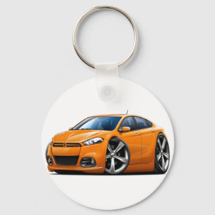2013 Dodge Dart Oranje auto Sleutelhanger