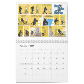 2013 Donkere zijde van de Amerikaanse muur Kalender (Feb 2027)