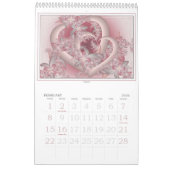 2013 Fractal Flowers Wall Agenda Kalender (Feb 2026)