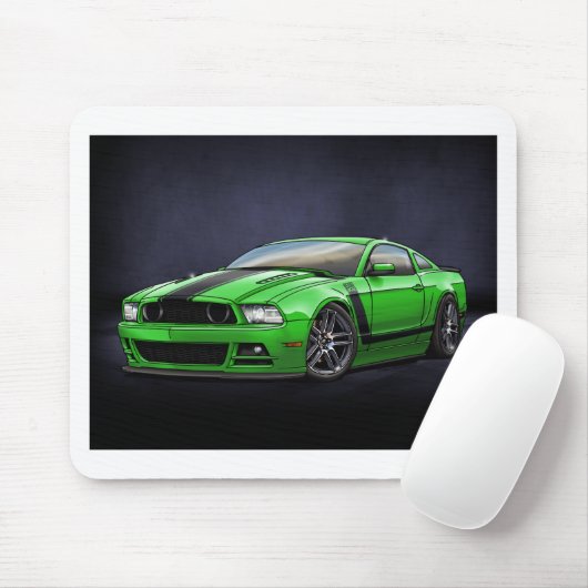 2013_Green_Boss_302 Muismat (Met muis)