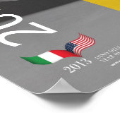 2013 Jaar van de Italiaanse cultuur — Poster van d (Hoek)