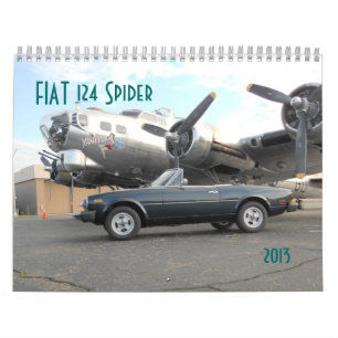 2013 Kalender Fiat 124 Spin