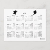 2013 Mini Calendar Definition of a Quaker Briefkaart (Achterkant)