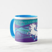 2013 Mink Mok Inspirerend Unicorn 11oz Mok (Voorkant links)