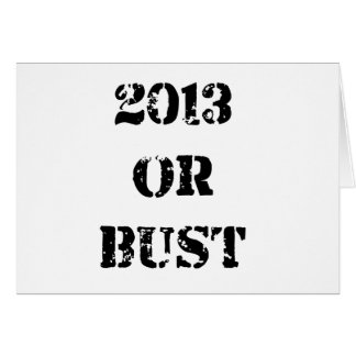 2013 of Bust