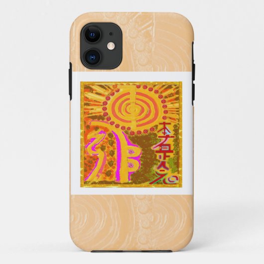 2013. REIKI-herstellende symbolen Case-Mate iPhone Case (Achterkant)