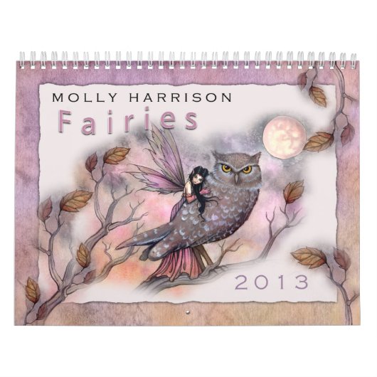 2013 Sprookjeskalender door Molly Harrison Kalender (Hoes)