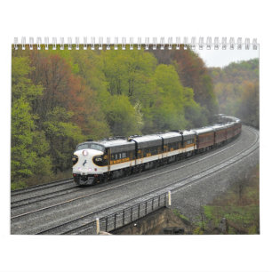 2013 Trains van Pennsylvania Agenda Kalender