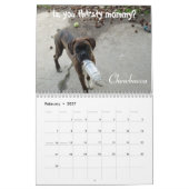 2014 calendriers maladroits de boxeur (Feb 2027)