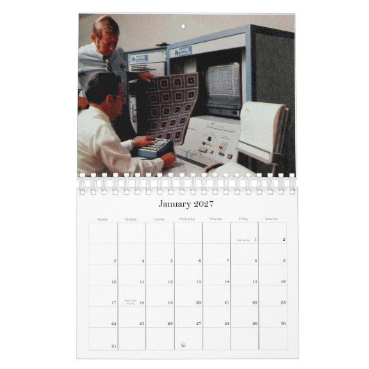 2014 calendriers vintages de technologie (Jan 2027)