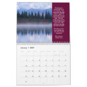 2014 chuchotements dans le calendrier de dévotion (Jan 2027)