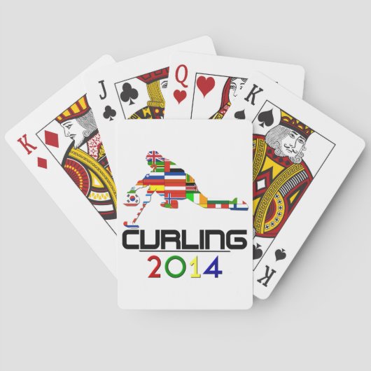 2014: Curling Speelkaarten (Achterkant)