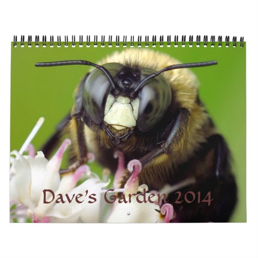 2014 Dave's tuin-kalender Kalender (Hoes)