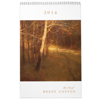 2014 De kunst van BRENT KTTON Kalender
