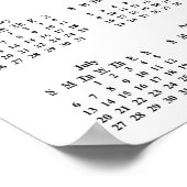 2014 Demotivationele kalenderwaardering Poster (Hoek)