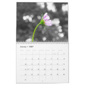 2014 fleurs sélectives de calendrier (Jan 2027)