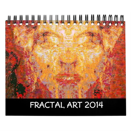 2014 FRACTAL ART COLLECTIE KALENDER (Hoes)
