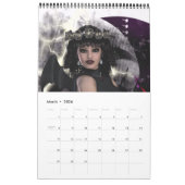 2014 Gothic Girls Art Book Calendar Kalender (Mar 2026)