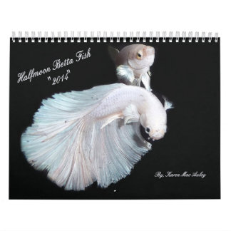 2014 Halfmoon Betta viskalender Kalender