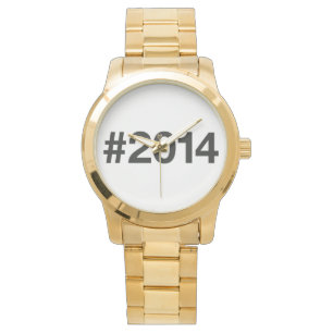 2014 Hashtag 11 Verjaardag Jubileum Horloge