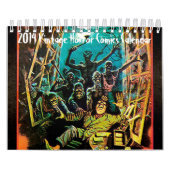 2014  Horror Comics-agenda Kalender (Hoes)