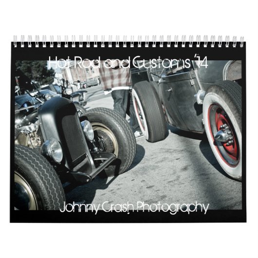 2014 Hot Rod en aangepaste agenda Kalender (Hoes)