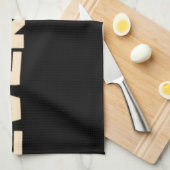 2014 Love Rocks Peace Art Print Theedoek (Quarter Fold)