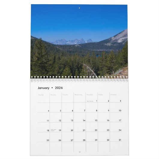 2014 Mammoth Lakes Kalender (Jan 2026)