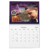 2014 Obama collectible Keepsaké Calendrier II (Feb 2026)