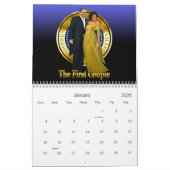 2014 Obama collectible Keepsaké Calendrier II (Jan 2026)