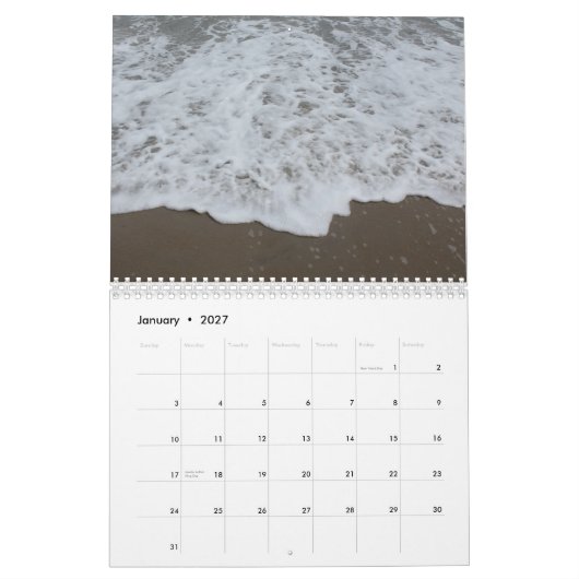 2014 plages de calendrier (Jan 2027)